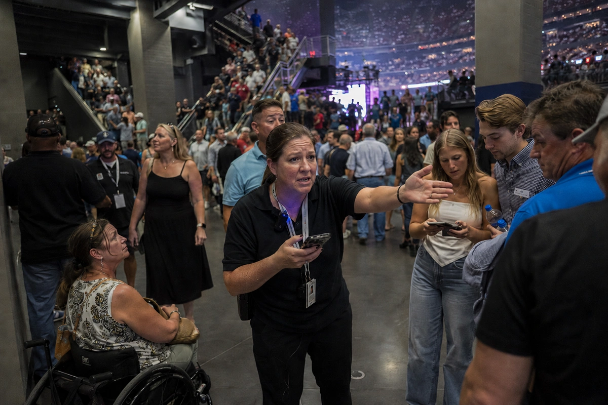 usher staffing events