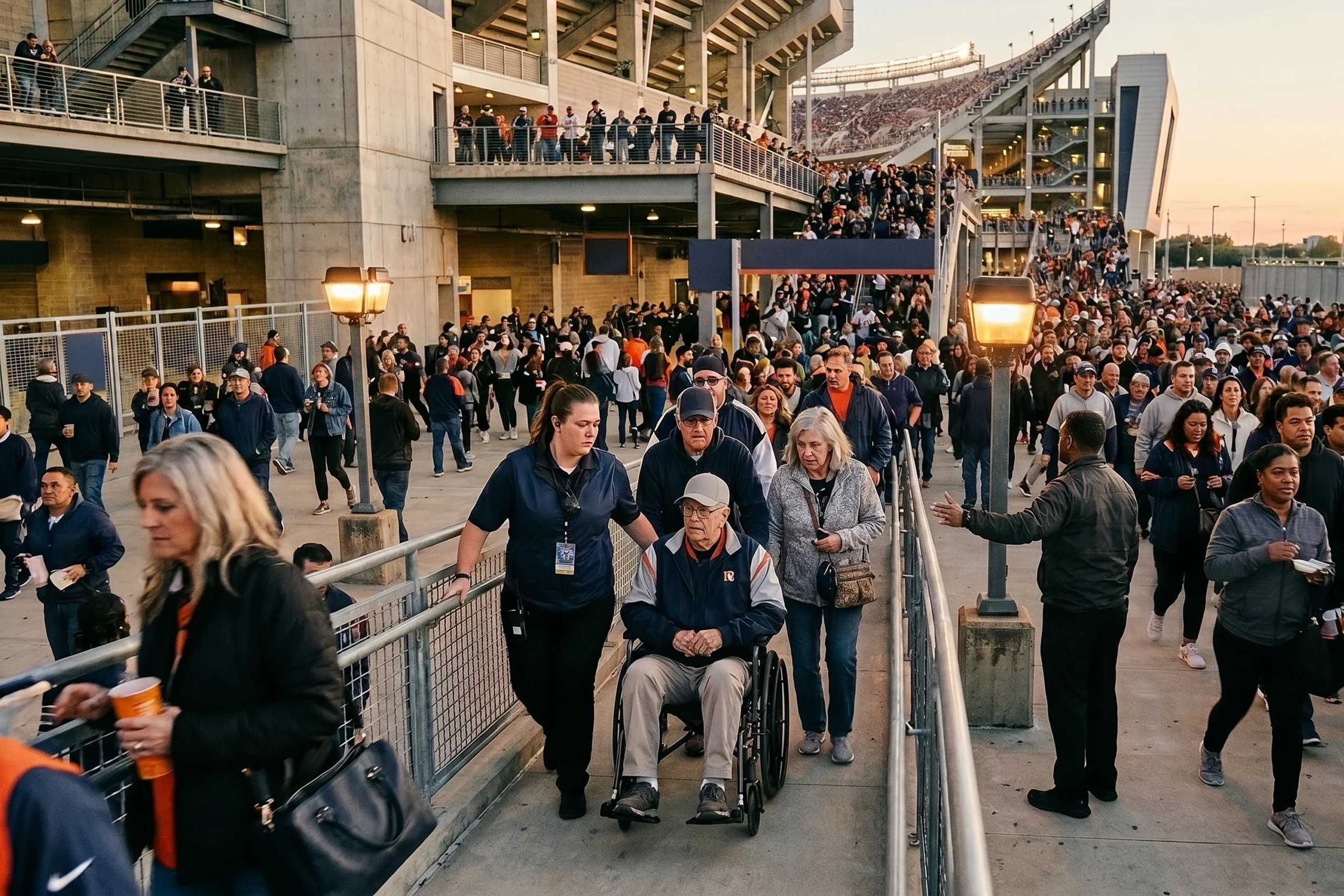 stadium event staffing
