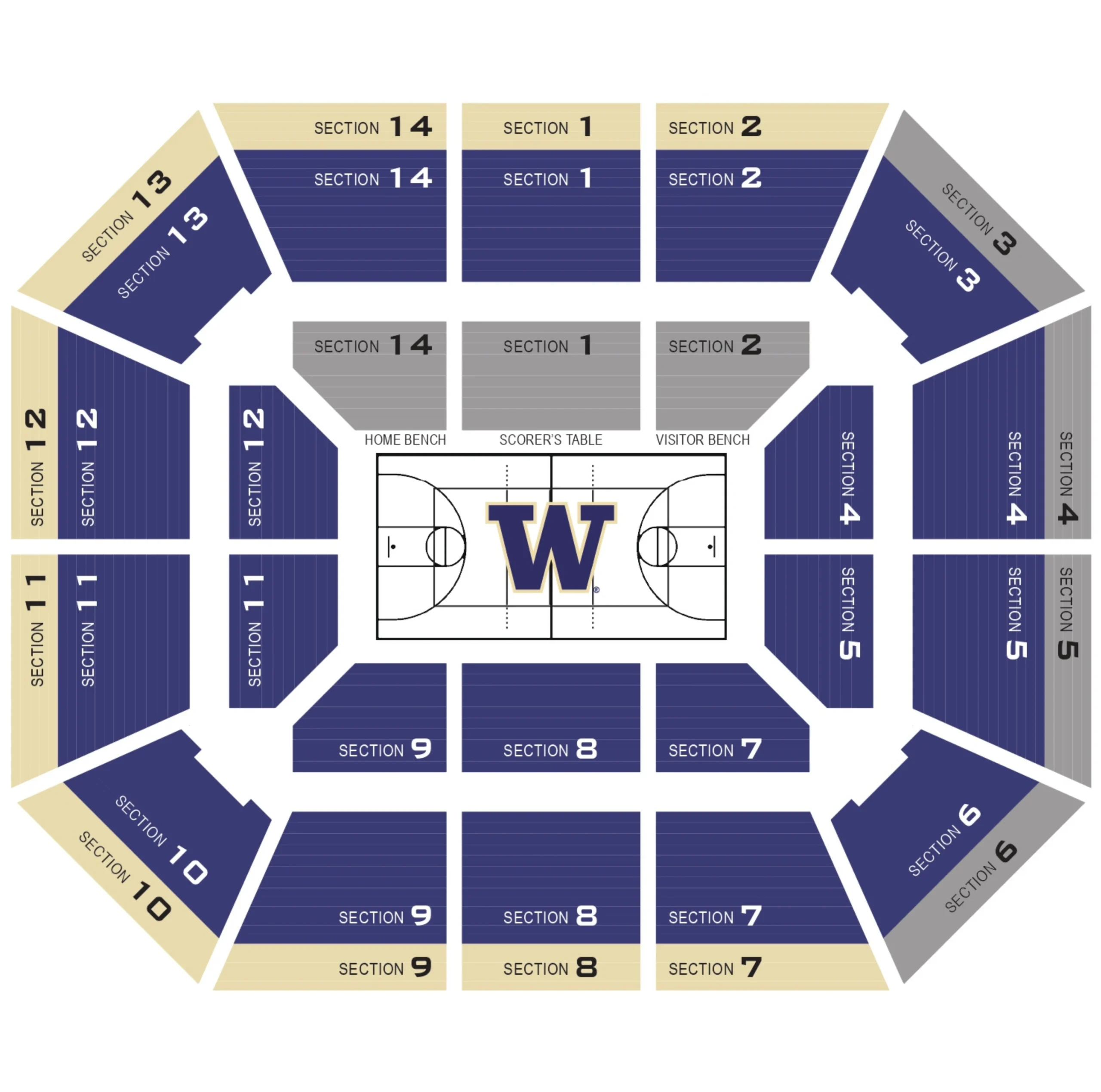 alaska airlines arena seating map scaled