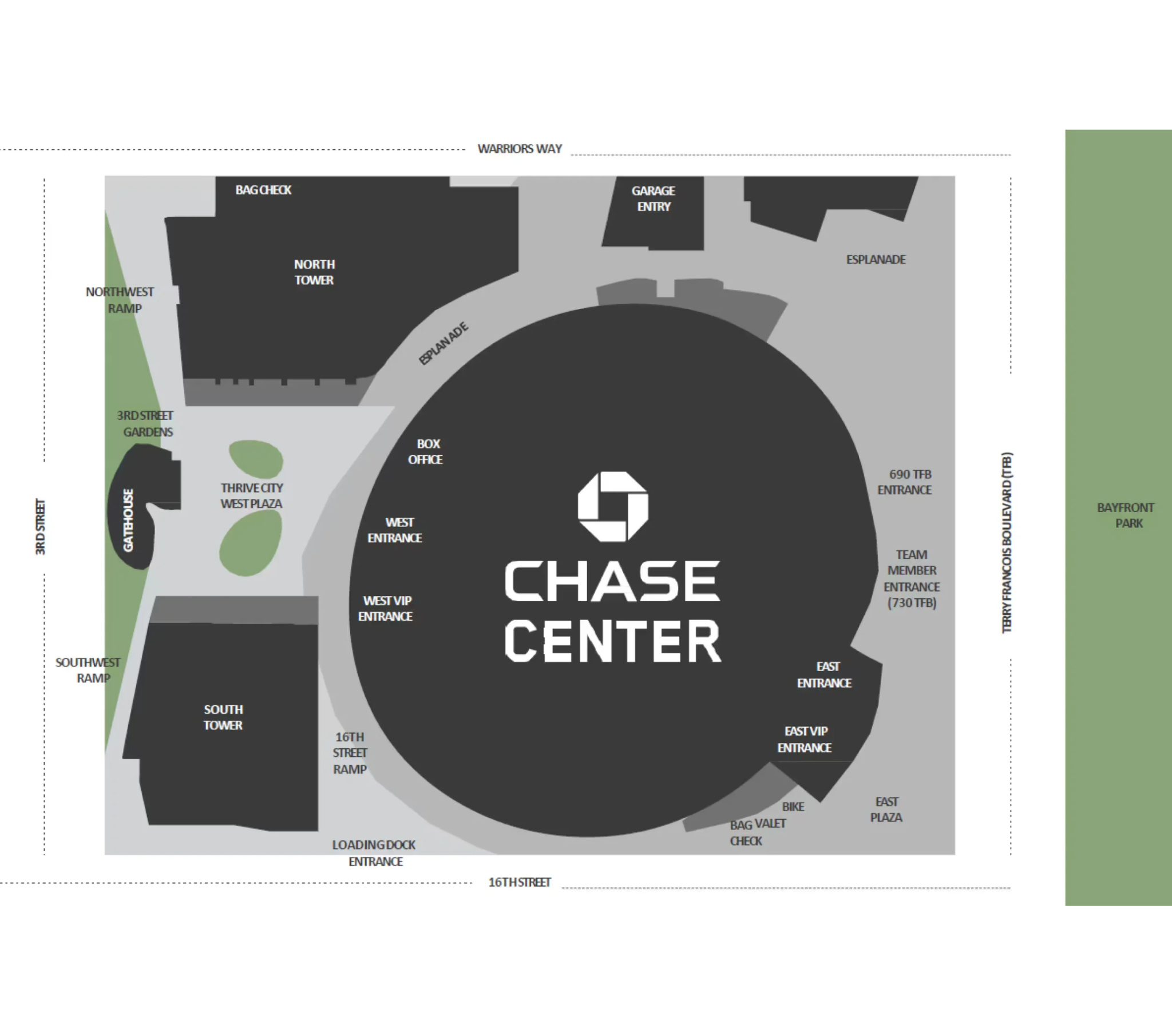 chase stadium infrastructure