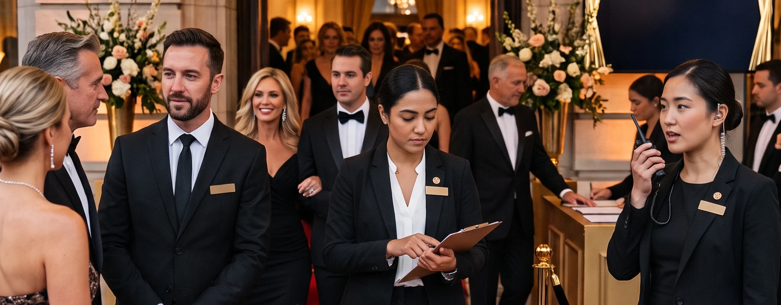 hospitality event staff in boston