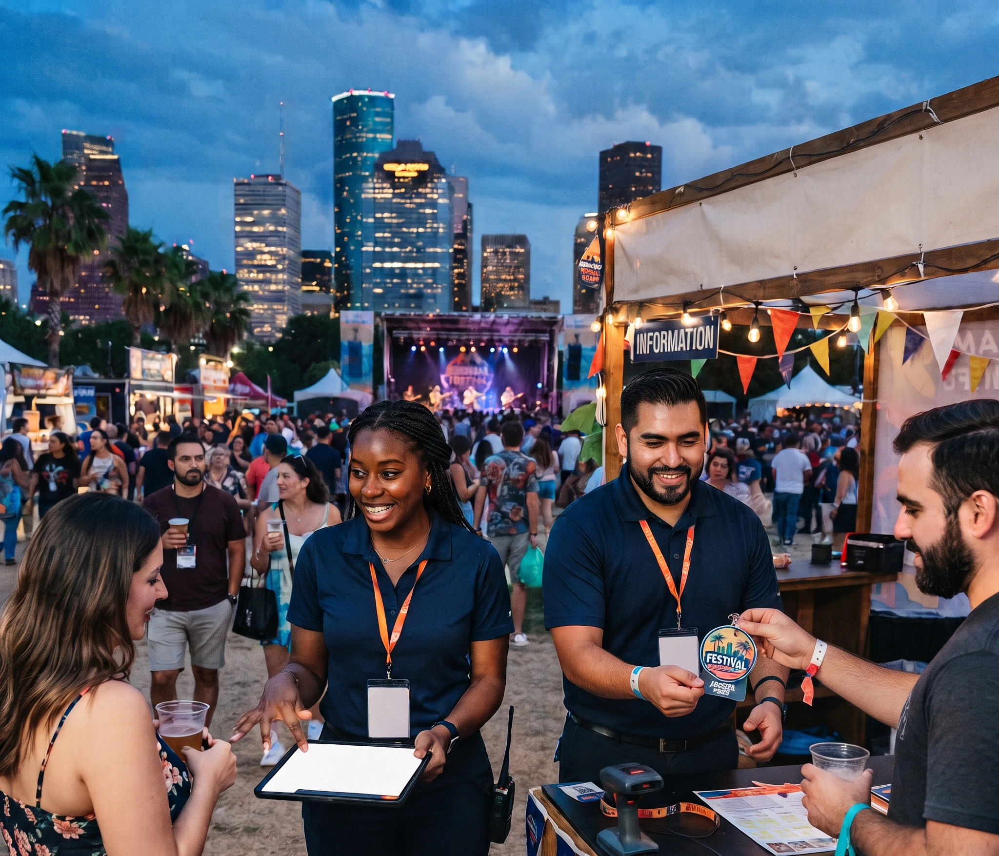 festival staffing in houston