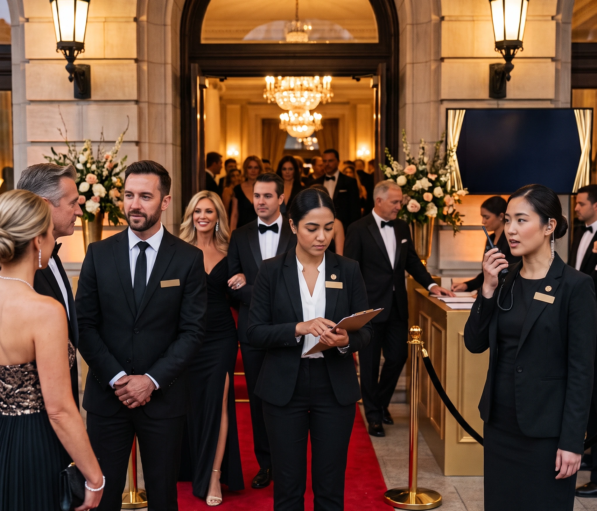 hospitality event staff in boston