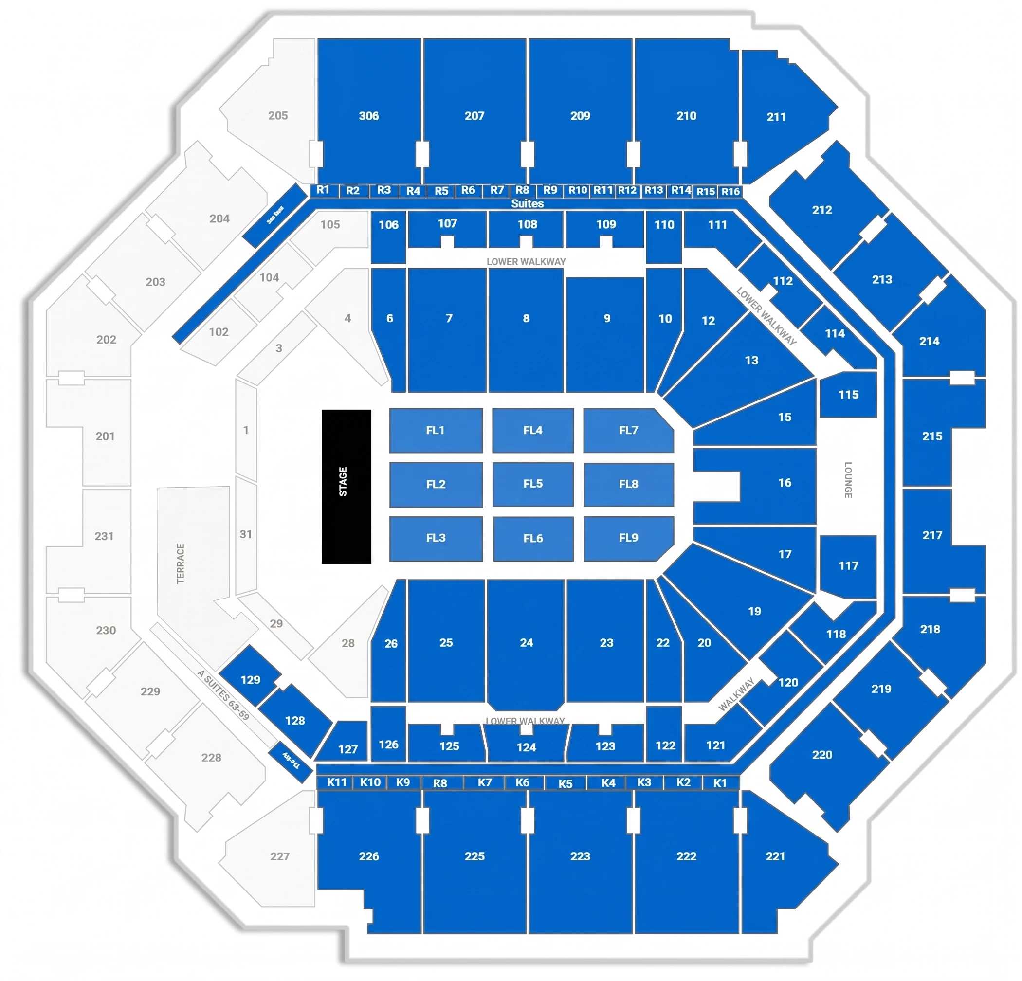 seating map barclays center