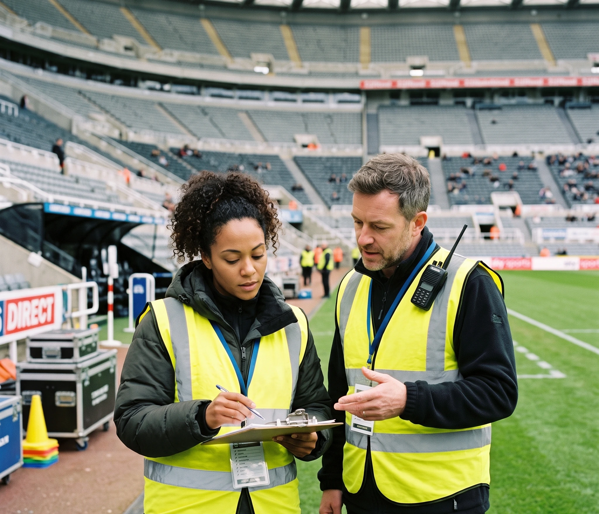stadium staffing nyc