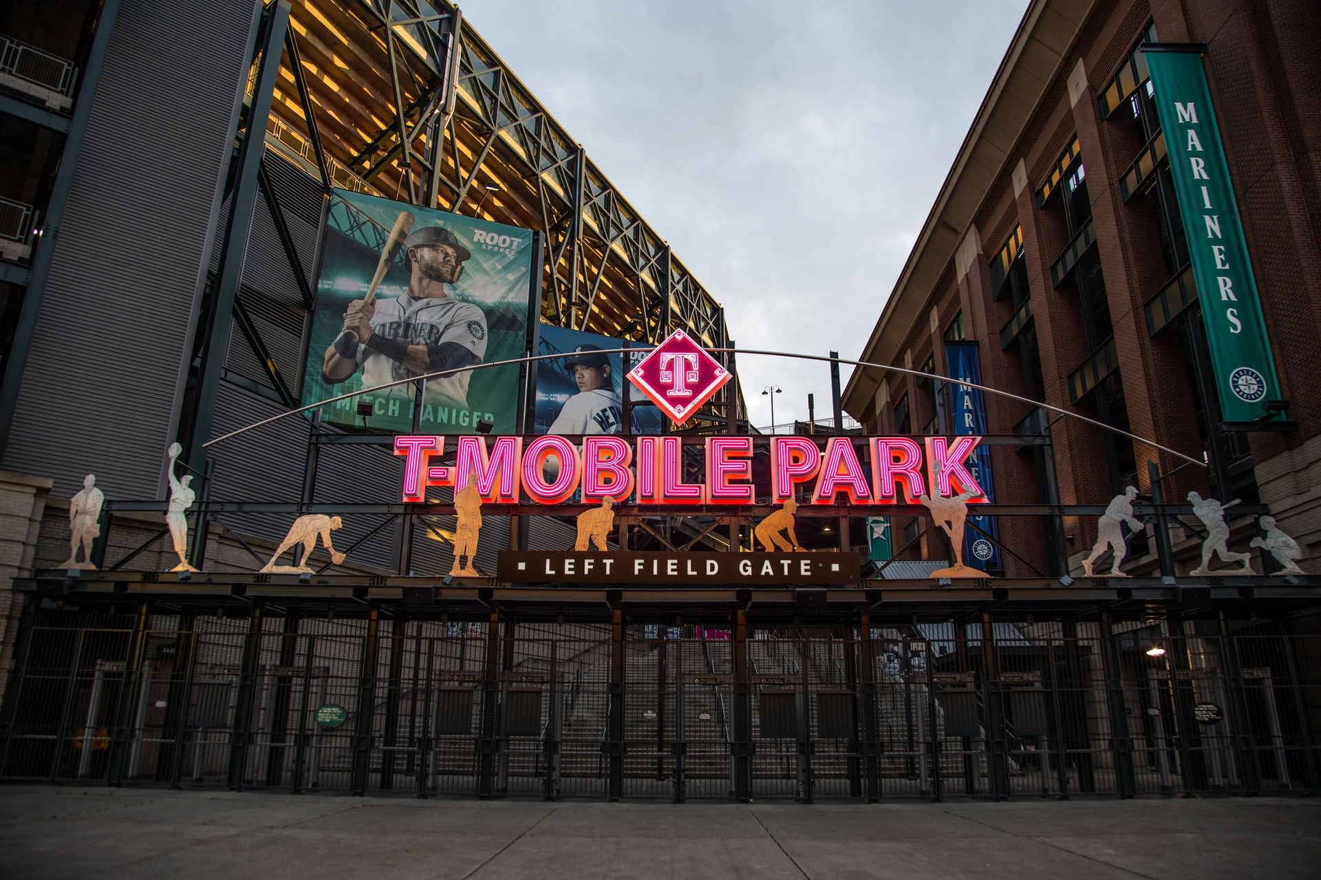 t mobile park entrance