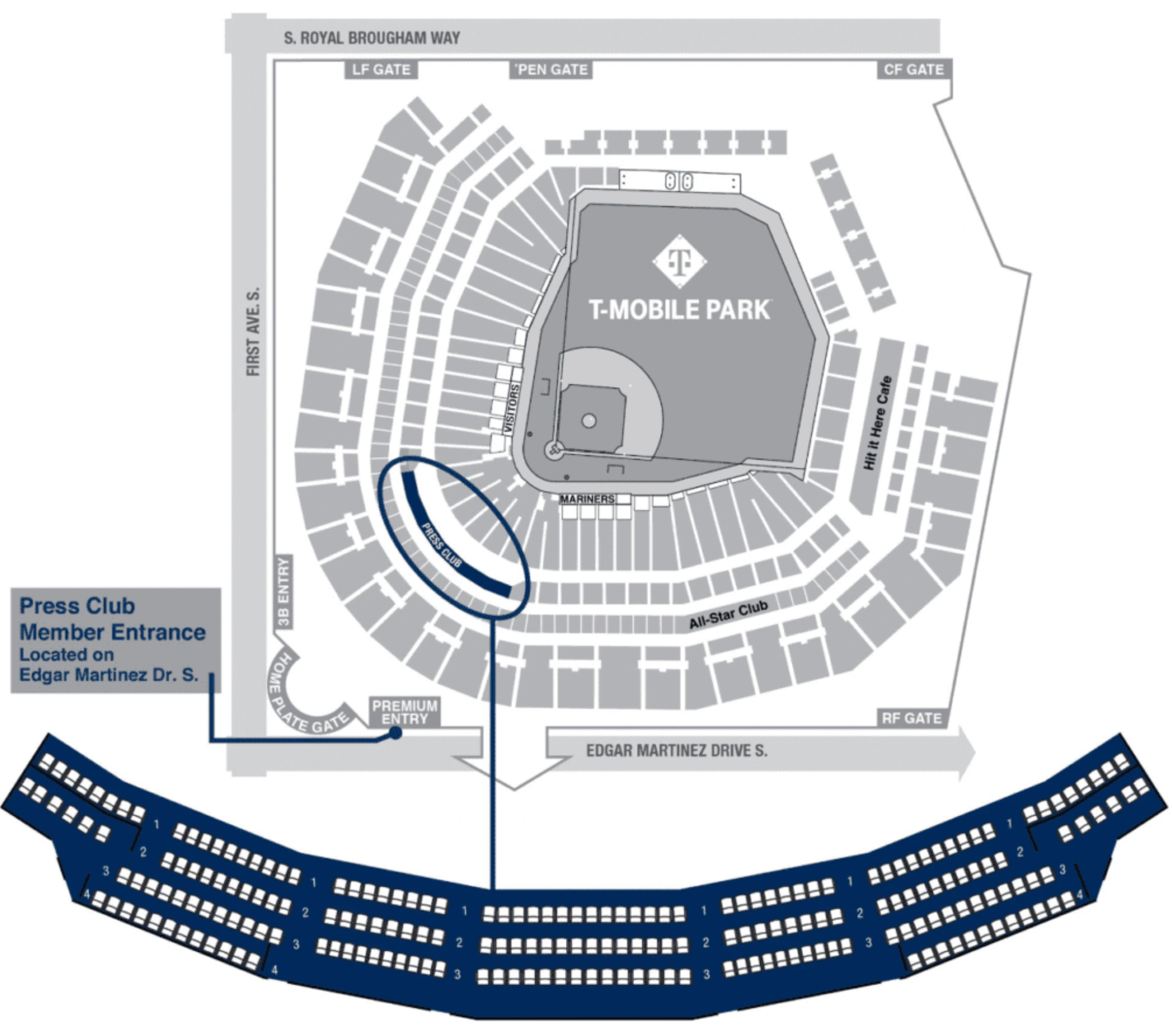 t mobile park infrastructure map