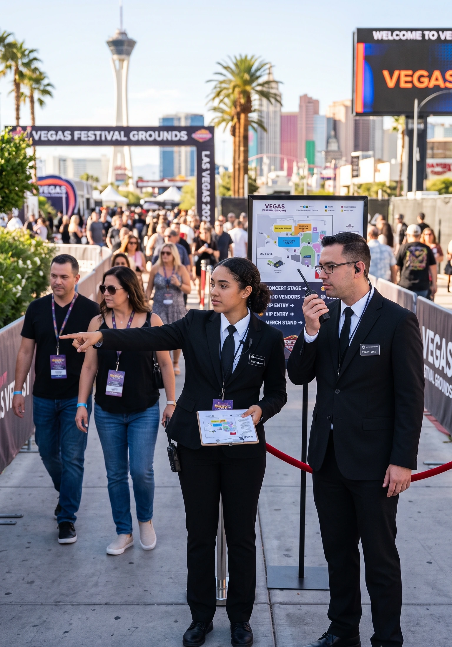 usher staff in las vegas premier staff